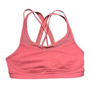Lululemon Stash to Dash Bra Blush Coral